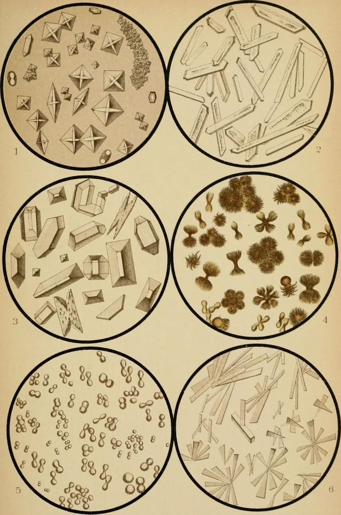 An illustration from Atlas of methods of clinical investigation : with an epitome of clinical diagnosis and of special pathology and treatment of internal diseases / By Dr. Christfried Jakob ... Authorized translation from the German. Ed. by Augustus A. Eshner ... With 182 colored illustrations upon 68 plates, and 64 illustrations in the text., 1898, leaf 61