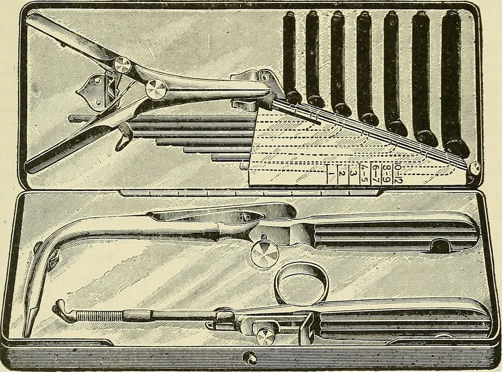 An illustration from The diseases of infancy and childhood : for the use of students and practitioners of medicine / by L. Emmett Holt and John Howland., 1911, leaf 1063