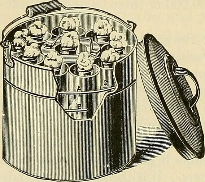 An illustration from The diseases of infancy and childhood : for the use of students and practitioners of medicine / by L. Emmett Holt and John Howland., 1911, leaf 180