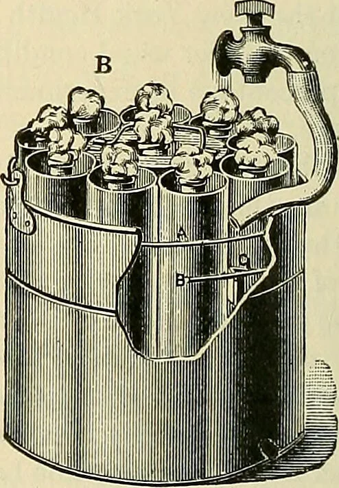 An illustration from The diseases of infancy and childhood : for the use of students and practitioners of medicine / by L. Emmett Holt and John Howland., 1911, leaf 180