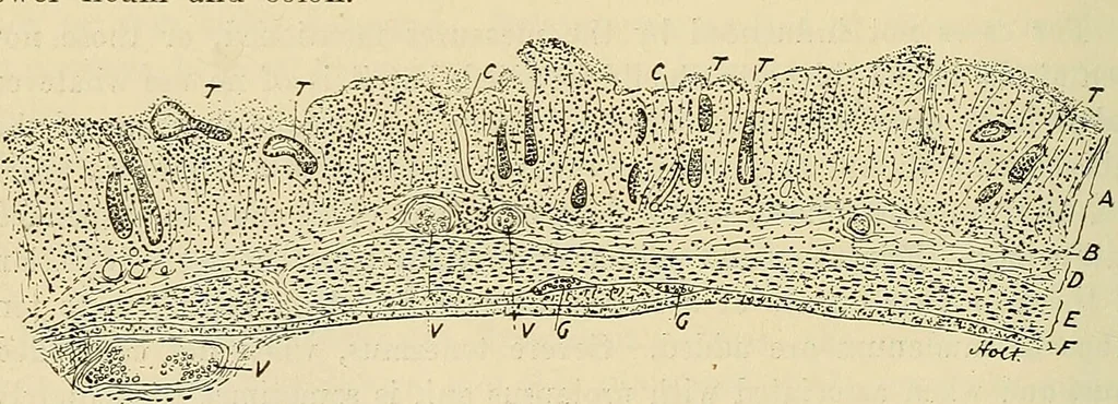 An illustration from The diseases of infancy and childhood : for the use of students and practitioners of medicine / by L. Emmett Holt and John Howland., 1911, leaf 428