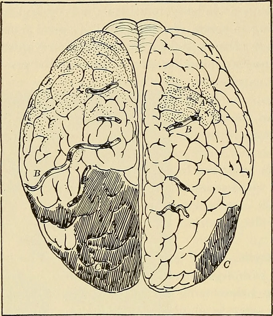 An illustration from The diseases of infancy and childhood : for the use of students and practitioners of medicine / by L. Emmett Holt and John Howland., 1911, leaf 804
