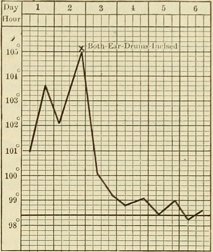 An illustration from The diseases of infancy and childhood : for the use of students and practitioners of medicine / by L. Emmett Holt and John Howland., 1911, leaf 951