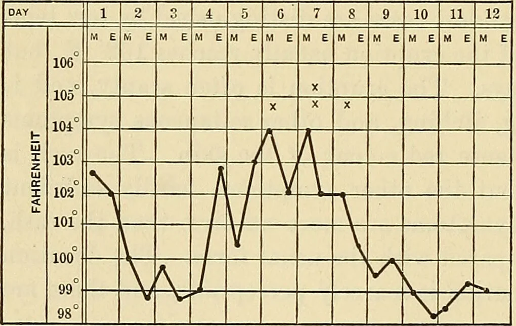 An illustration from The diseases of infancy and childhood : for the use of students and practitioners of medicine / by L. Emmett Holt and John Howland., 1911, leaf 990