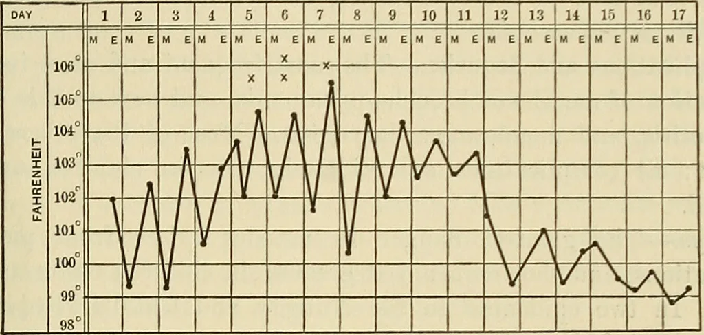An illustration from The diseases of infancy and childhood : for the use of students and practitioners of medicine / by L. Emmett Holt and John Howland., 1911, leaf 991