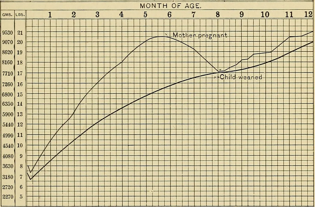 An illustration from The diseases of infancy and childhood : for the use of students and practitioners of medicine / by L. Emmett Holt with two hundred and forty-one illustrations, including eight coloured plates., 1908, leaf 205