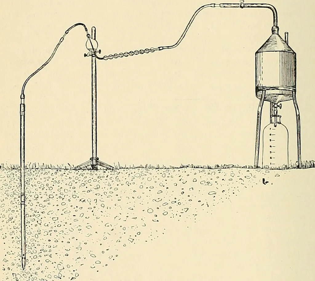 An illustration from A manual of practical hygiene for students, physicians, and health officers / By Charles Harrington., 1914, leaf 410