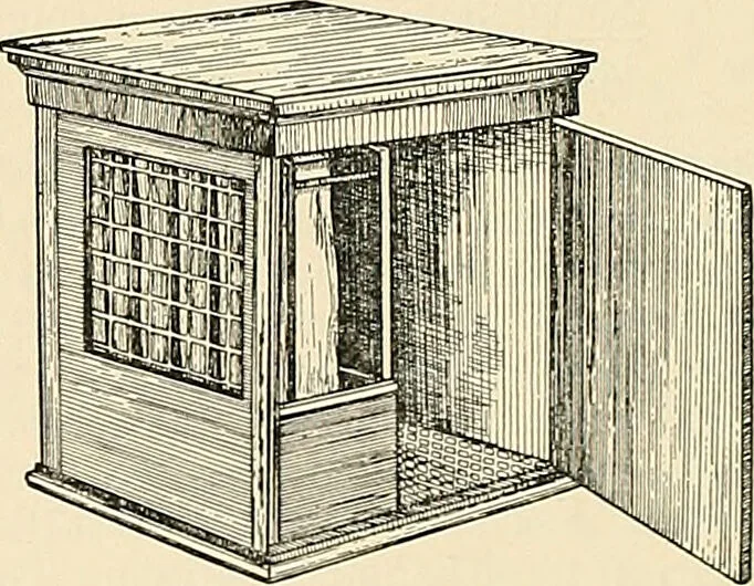 An illustration from A manual of practical hygiene for students, physicians, and health officers / By Charles Harrington., 1914, leaf 554