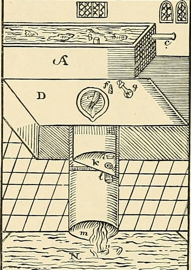 An illustration from A manual of practical hygiene for students, physicians, and health officers / By Charles Harrington., 1914, leaf 584