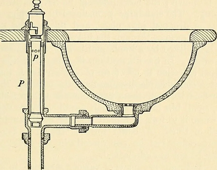 An illustration from A manual of practical hygiene for students, physicians, and health officers / By Charles Harrington., 1914, leaf 593