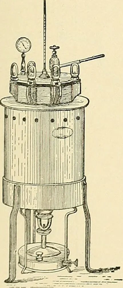 An illustration from A manual of practical hygiene for students, physicians, and health officers / By Charles Harrington., 1914, leaf 641