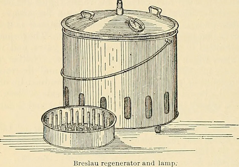 An illustration from A manual of practical hygiene for students, physicians, and health officers / By Charles Harrington., 1914, leaf 644
