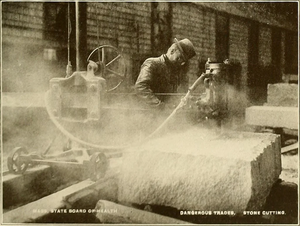 An illustration from A manual of practical hygiene for students, physicians, and health officers / By Charles Harrington., 1914, leaf 691