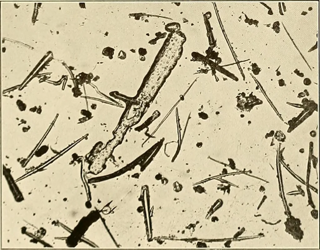 An illustration from A manual of practical hygiene for students, physicians, and health officers / By Charles Harrington., 1914, leaf 695