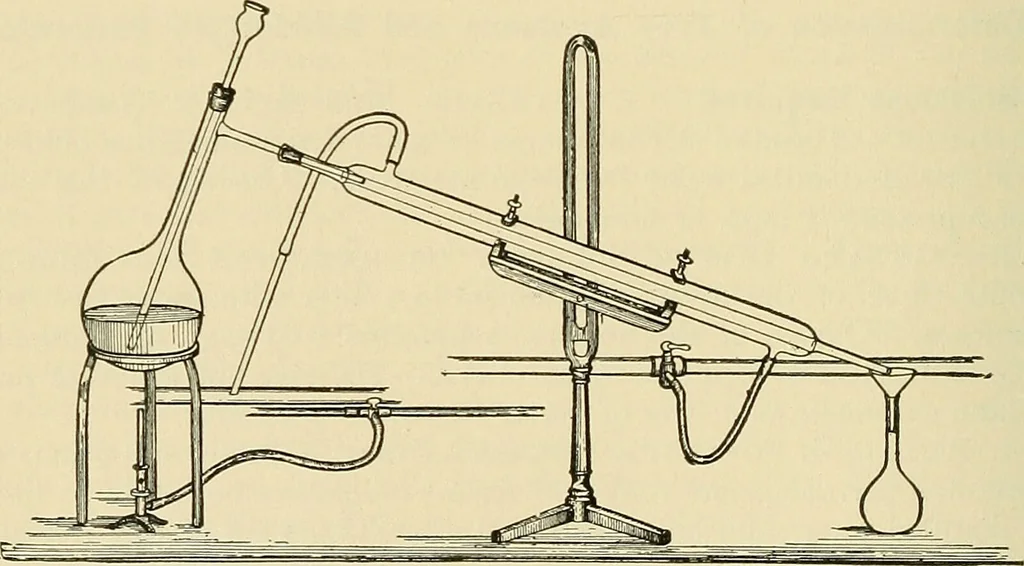 An illustration from A manual of practical hygiene for students, physicians, and medical officers / by Charles Harrington., 1905, leaf 422