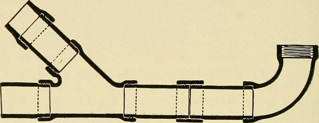 An illustration from A manual of practical hygiene for students, physicians, and medical officers / by Charles Harrington., 1905, leaf 486