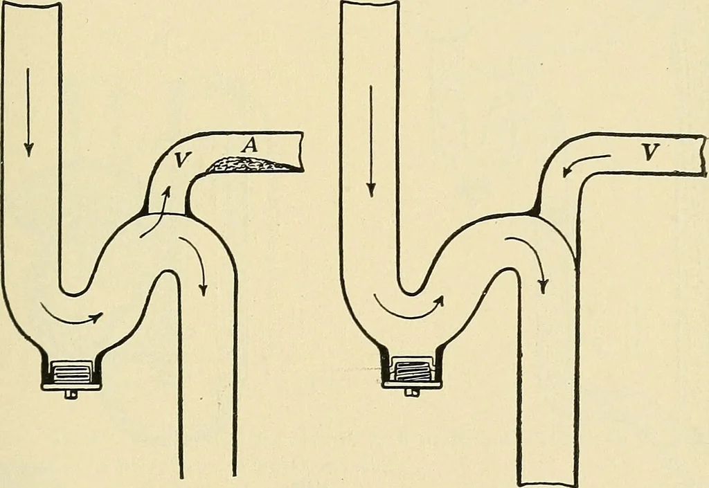 An illustration from A manual of practical hygiene for students, physicians, and medical officers / by Charles Harrington., 1905, leaf 493