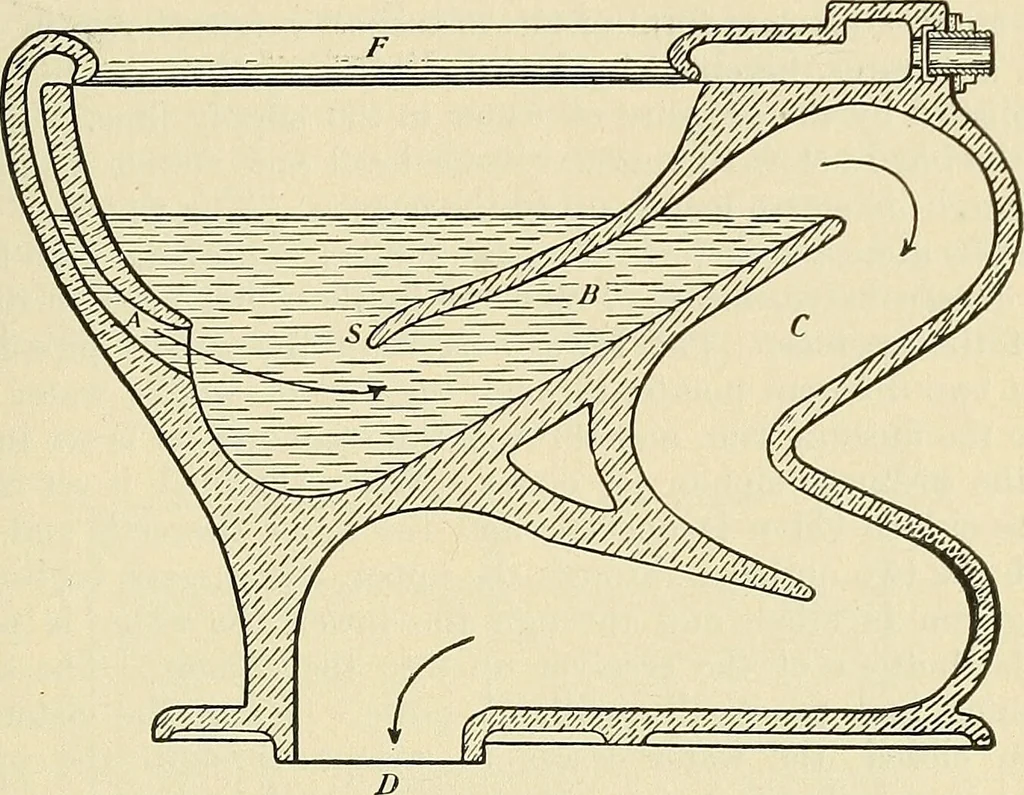 An illustration from A manual of practical hygiene for students, physicians, and medical officers / by Charles Harrington., 1905, leaf 503