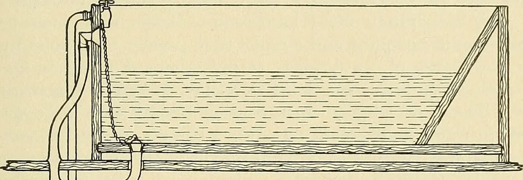 An illustration from A manual of practical hygiene for students, physicians, and medical officers / by Charles Harrington., 1905, leaf 509