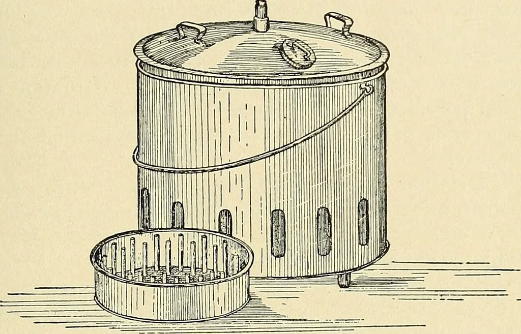 An illustration from A manual of practical hygiene for students, physicians, and medical officers / by Charles Harrington., 1905, leaf 573