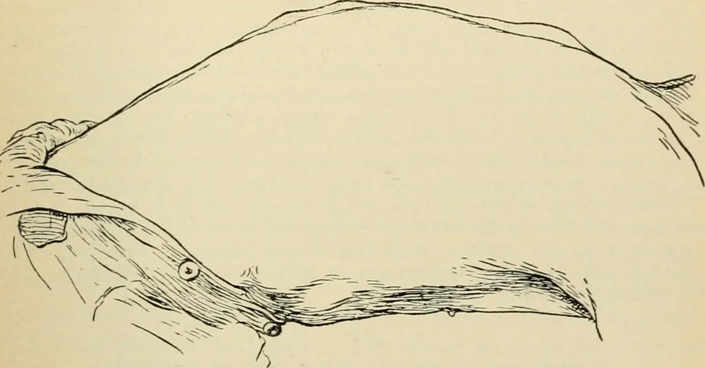 An illustration from Atlas and epitome of diseases caused by accidents / by Dr. Ed. Golebiewski ... authorized translation from the German, with editorial notes and additions by Pearce Bailey ... 40 colored plates, and 143 illustrations in black., 1900, leaf 183