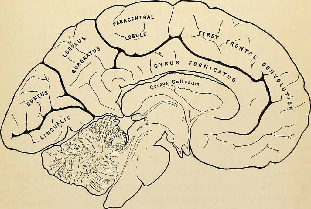An illustration from Handbook of physiology : for students and practitioners of medicine / by Austin Flint ... with two hundred and forty-seven illustrations in the text--including four in colors--and an atlas of sixteen color-plates, including forty-eight original figures taken from actual stained microscopical preparation., 1905, leaf 609