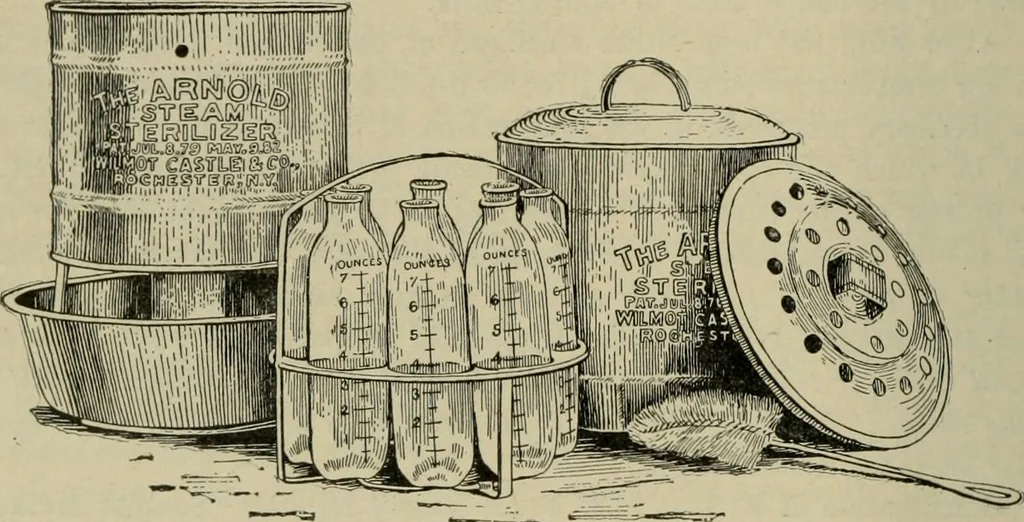 An illustration from Diseases of infancy and childhood, their dietetic, hygienic, and medical treatment : a text-book designed for practitioners and students in medicine / By Louis Fischer., 1910, leaf 208