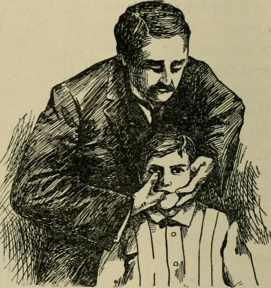 An illustration from Diseases of infancy and childhood, their dietetic, hygienic, and medical treatment : a text-book designed for practitioners and students in medicine / By Louis Fischer., 1910, leaf 498