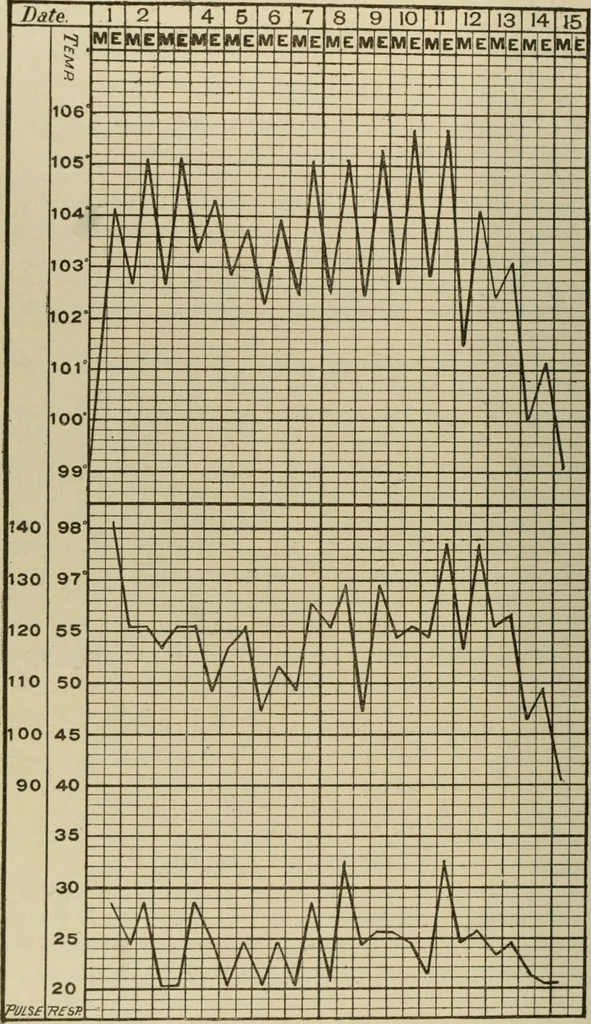An illustration from Diseases of infancy and childhood, their dietetic, hygienic, and medical treatment : a text-book designed for practitioners and students in medicine / By Louis Fischer., 1910, leaf 732