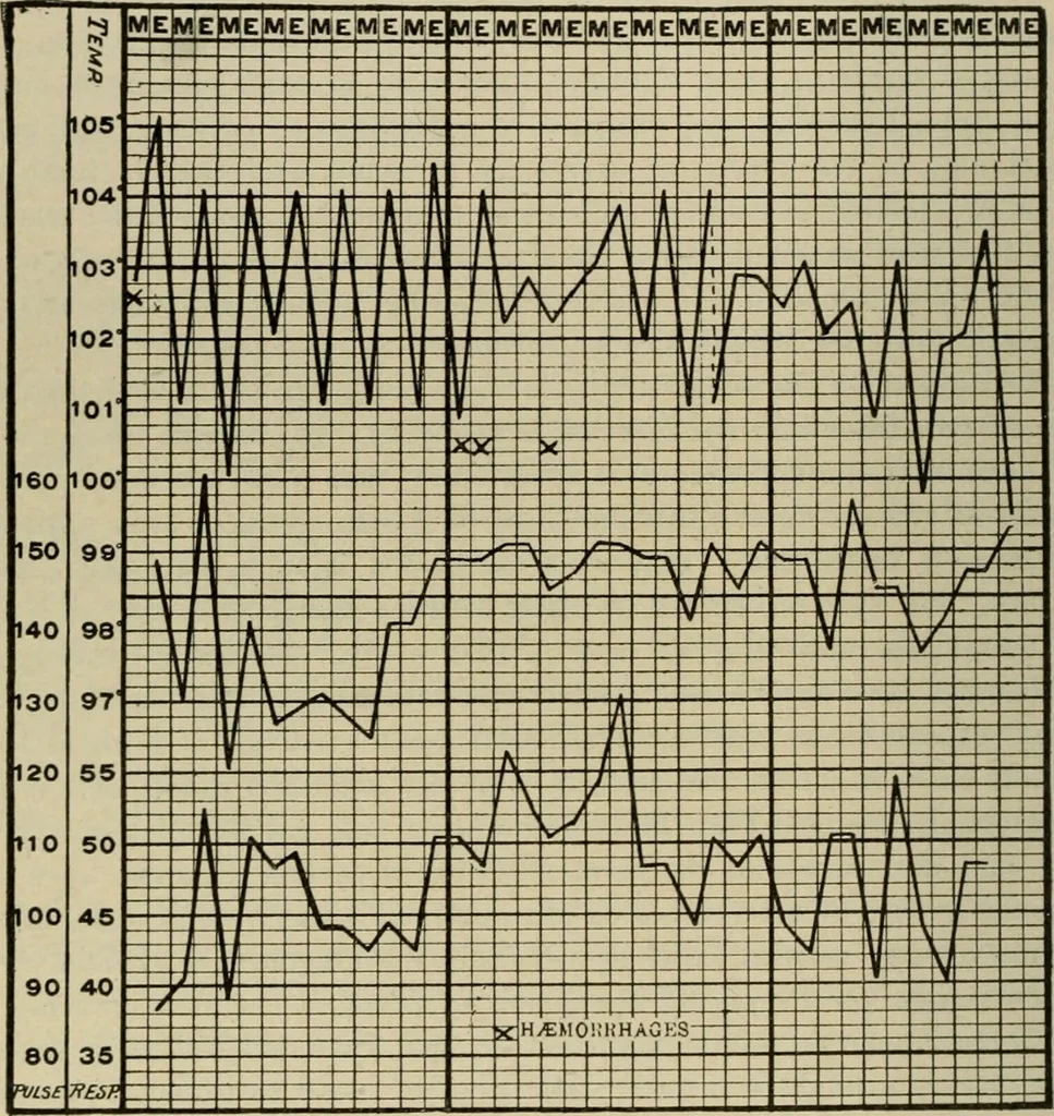 An illustration from Diseases of infancy and childhood, their dietetic, hygienic, and medical treatment : a text-book designed for practitioners and students in medicine / By Louis Fischer., 1910, leaf 768