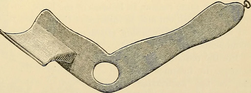 An illustration from Surgical technic; a text-book on operative surgery / by Fr. von Esmarch ... and E. Kowalzig ... translated by Professor Ludwig H. Grau ... and Willam N. Sullivan ... edited by Nicholas Senn ... With fourteen hundred and ninety-seven illustrations and fifteen colored plates., 1901, leaf 105