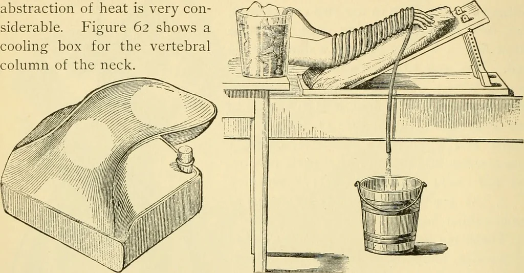 An illustration from Surgical technic; a text-book on operative surgery / by Fr. von Esmarch ... and E. Kowalzig ... translated by Professor Ludwig H. Grau ... and Willam N. Sullivan ... edited by Nicholas Senn ... With fourteen hundred and ninety-seven illustrations and fifteen colored plates., 1901, leaf 108