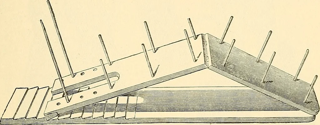 An illustration from Surgical technic; a text-book on operative surgery / by Fr. von Esmarch ... and E. Kowalzig ... translated by Professor Ludwig H. Grau ... and Willam N. Sullivan ... edited by Nicholas Senn ... With fourteen hundred and ninety-seven illustrations and fifteen colored plates., 1901, leaf 185