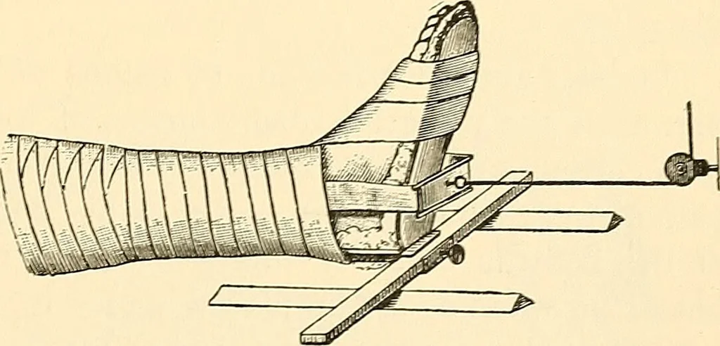 An illustration from Surgical technic; a text-book on operative surgery / by Fr. von Esmarch ... and E. Kowalzig ... translated by Professor Ludwig H. Grau ... and Willam N. Sullivan ... edited by Nicholas Senn ... With fourteen hundred and ninety-seven illustrations and fifteen colored plates., 1901, leaf 193