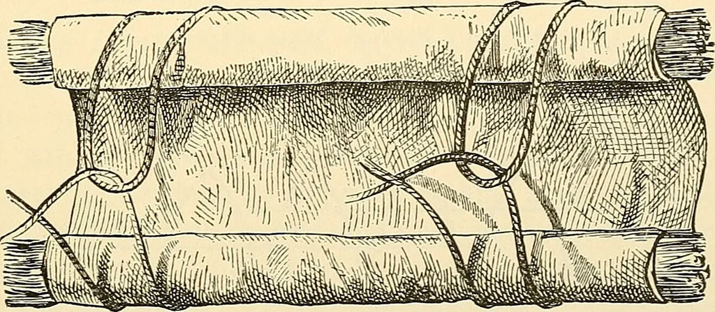 An illustration from Surgical technic; a text-book on operative surgery / by Fr. von Esmarch ... and E. Kowalzig ... translated by Professor Ludwig H. Grau ... and Willam N. Sullivan ... edited by Nicholas Senn ... With fourteen hundred and ninety-seven illustrations and fifteen colored plates., 1901, leaf 207