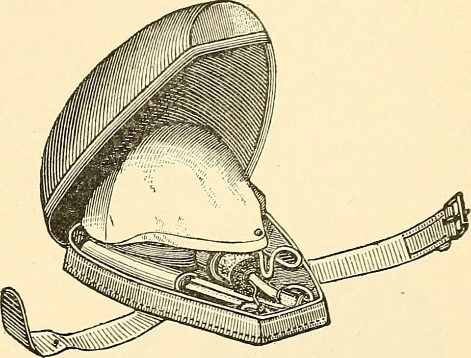 An illustration from Surgical technic; a text-book on operative surgery / by Fr. von Esmarch ... and E. Kowalzig ... translated by Professor Ludwig H. Grau ... and Willam N. Sullivan ... edited by Nicholas Senn ... With fourteen hundred and ninety-seven illustrations and fifteen colored plates., 1901, leaf 219