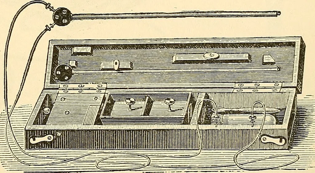 An illustration from Surgical technic; a text-book on operative surgery / by Fr. von Esmarch ... and E. Kowalzig ... translated by Professor Ludwig H. Grau ... and Willam N. Sullivan ... edited by Nicholas Senn ... With fourteen hundred and ninety-seven illustrations and fifteen colored plates., 1901, leaf 267