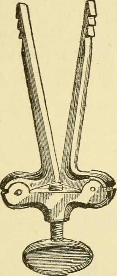 An illustration from Surgical technic; a text-book on operative surgery / by Fr. von Esmarch ... and E. Kowalzig ... translated by Professor Ludwig H. Grau ... and Willam N. Sullivan ... edited by Nicholas Senn ... With fourteen hundred and ninety-seven illustrations and fifteen colored plates., 1901, leaf 658