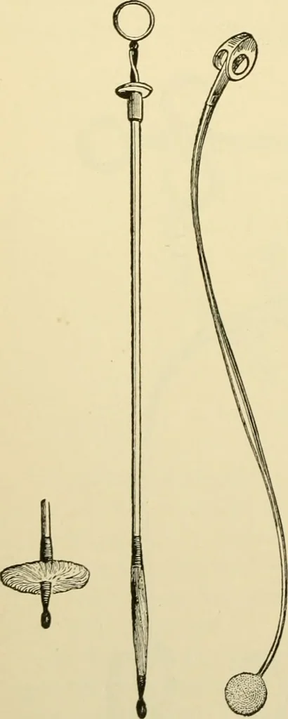 An illustration from Surgical technic; a text-book on operative surgery / by Fr. von Esmarch ... and E. Kowalzig ... translated by Professor Ludwig H. Grau ... and Willam N. Sullivan ... edited by Nicholas Senn ... With fourteen hundred and ninety-seven illustrations and fifteen colored plates., 1901, leaf 714