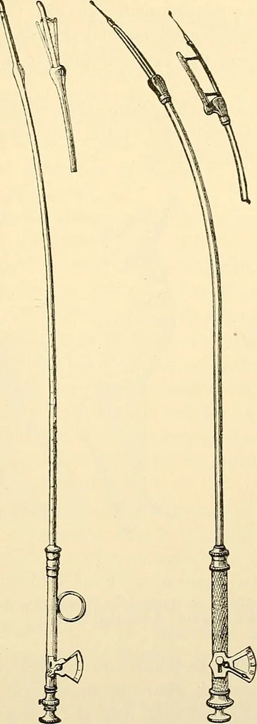 An illustration from Surgical technic; a text-book on operative surgery / by Fr. von Esmarch ... and E. Kowalzig ... translated by Professor Ludwig H. Grau ... and Willam N. Sullivan ... edited by Nicholas Senn ... With fourteen hundred and ninety-seven illustrations and fifteen colored plates., 1901, leaf 717