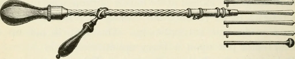 An illustration from A manual of modern surgery, general and operative : With 188 illus. in the text and 13 full-page plates in colors and tints, aggregating 276 separate figures., 1894, leaf 506