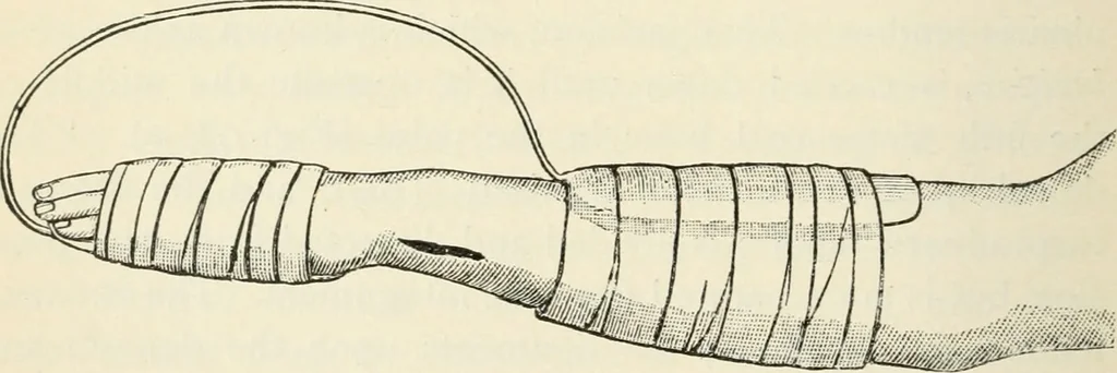 An illustration from A manual of modern surgery, general and operative : With 188 illus. in the text and 13 full-page plates in colors and tints, aggregating 276 separate figures., 1894, leaf 518
