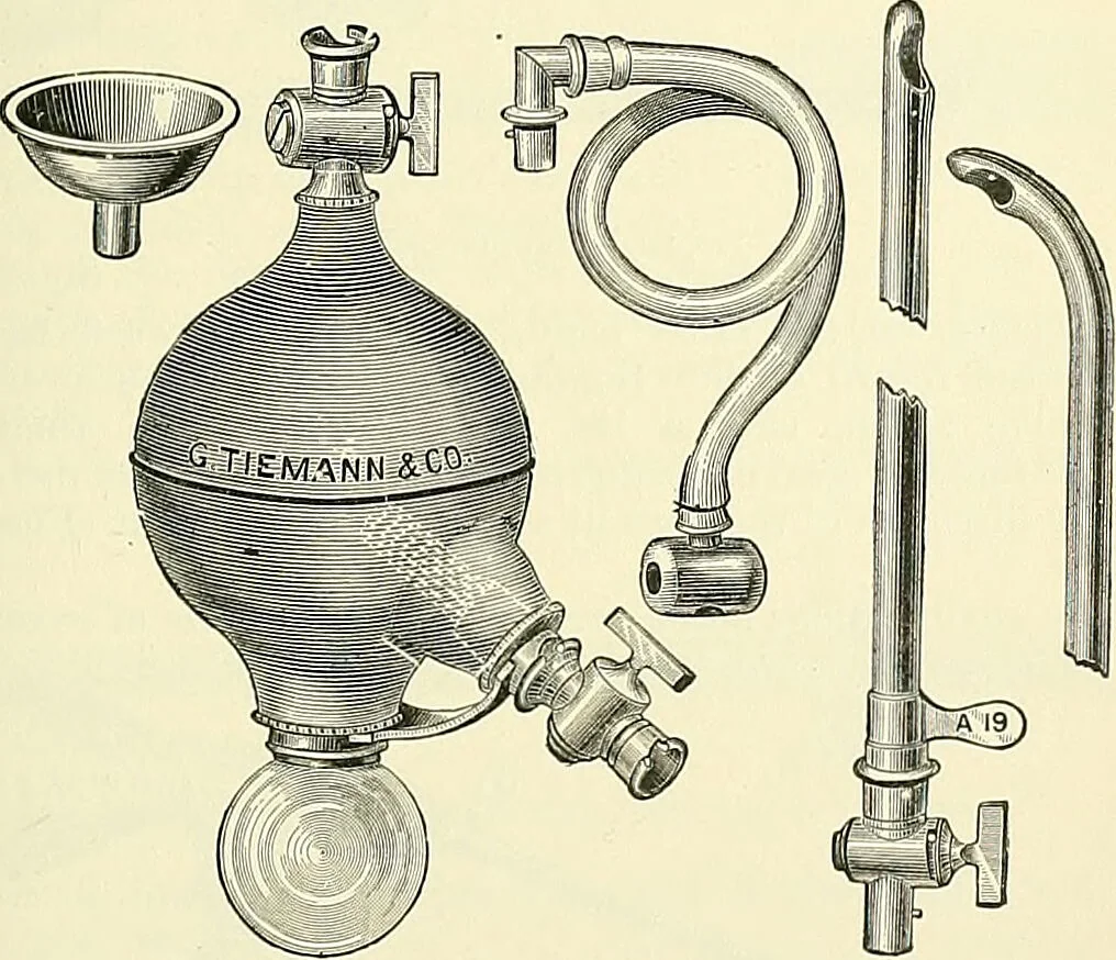 An illustration from An American text-book of genito-urinary diseases, syphilis and diseases of the skin / Ed. by L. Bolton Bangs ... and W. A. Hardaway ... Illustrated with 300 engravings and 20 full-page colored plates., 1898, leaf 467