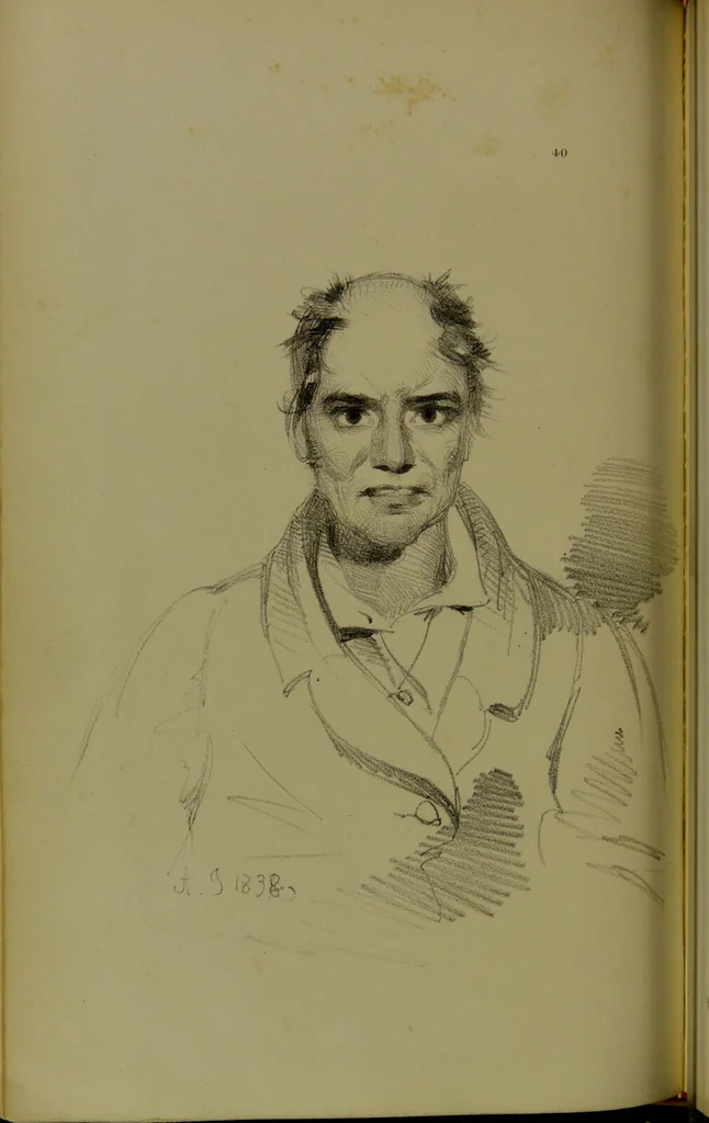 An illustration from The physiognomy of mental diseases / by Sir Alexander Morison., 1840, leaf 198