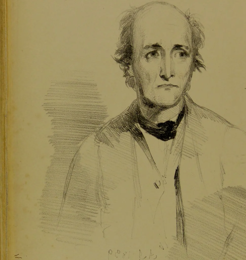 An illustration from The physiognomy of mental diseases / by Sir Alexander Morison., 1840, leaf 232