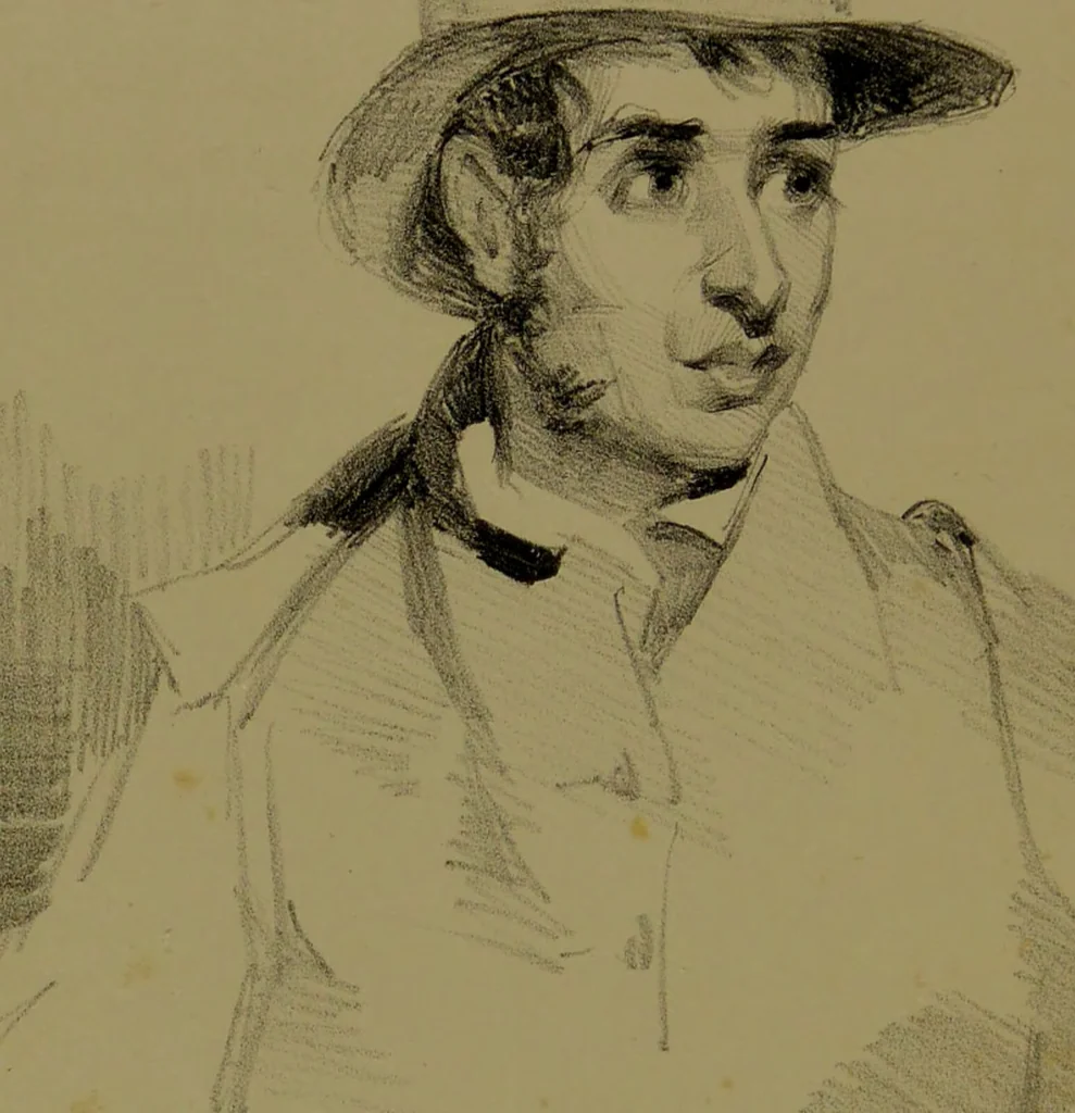An illustration from The physiognomy of mental diseases / by Sir Alexander Morison., 1840, leaf 242