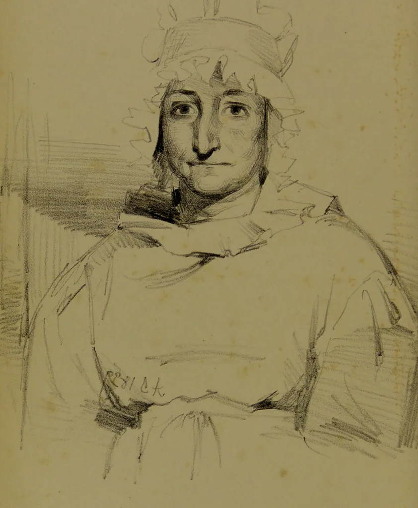 An illustration from The physiognomy of mental diseases / by Sir Alexander Morison., 1840, leaf 246