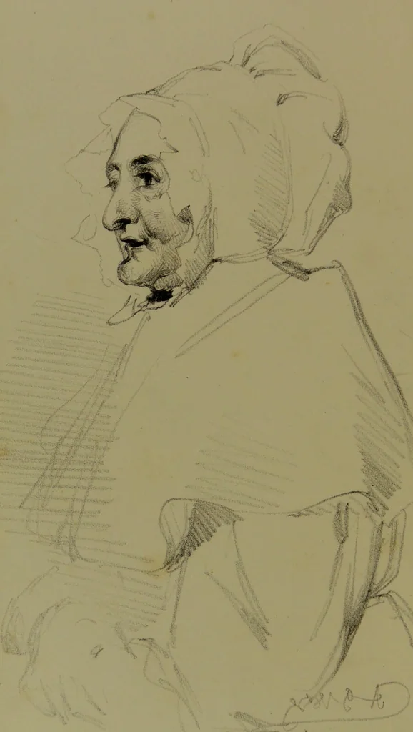 An illustration from The physiognomy of mental diseases / by Sir Alexander Morison., 1840, leaf 268