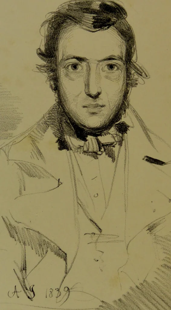 An illustration from The physiognomy of mental diseases / by Sir Alexander Morison., 1840, leaf 298