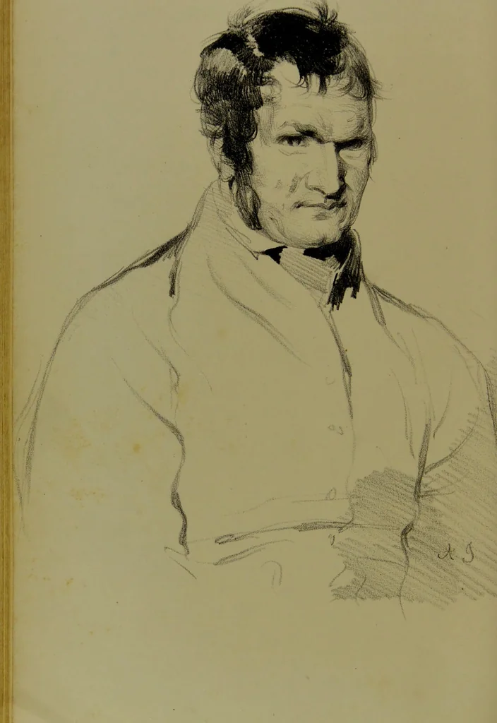 An illustration from The physiognomy of mental diseases / by Sir Alexander Morison., 1840, leaf 318